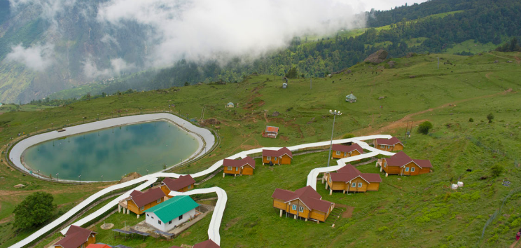 Auli is the Skiing Capital Of India and one of the best tourist places in Uttarakhand